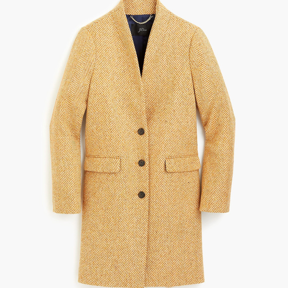 J. Crew Jackets & Blazers - J CREW Ovesized Topcoat in Herringbone Wool 4P NWT